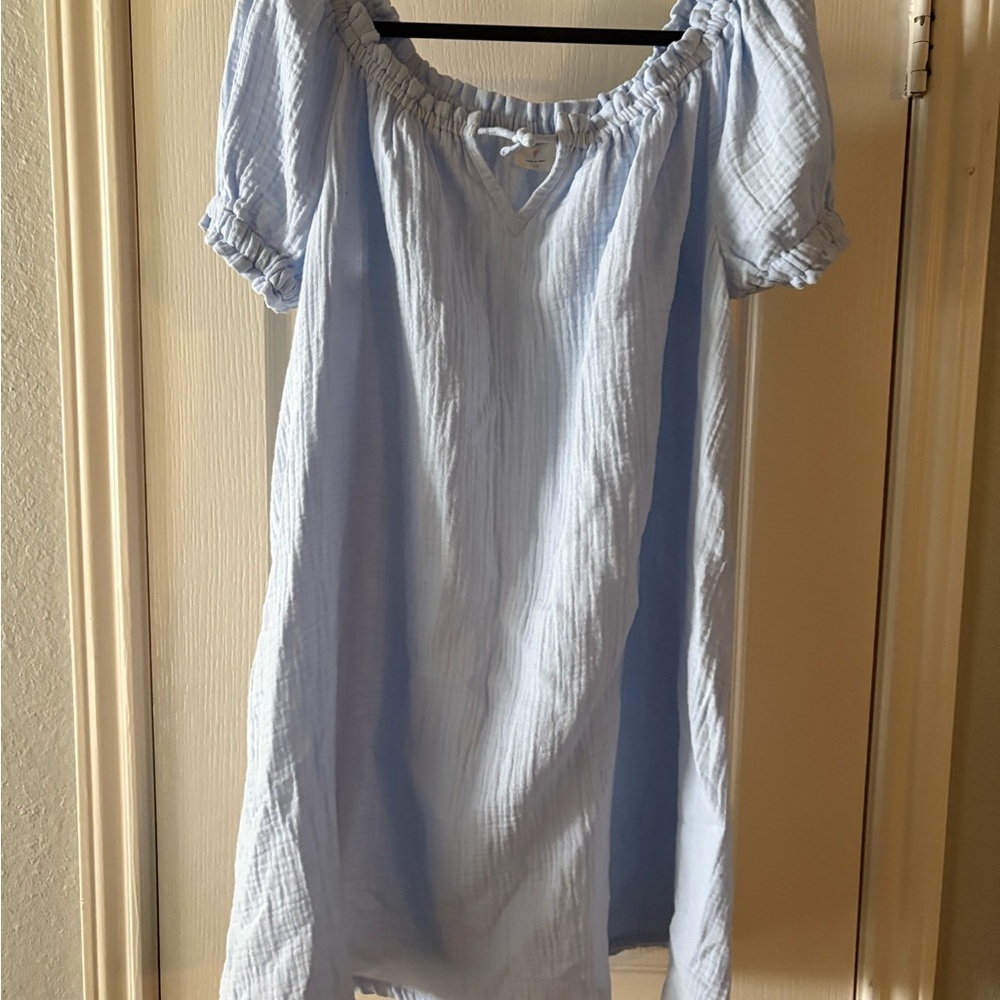 Crewcuts Girl’s Light Blue Cotton Dress (Never Worn)
